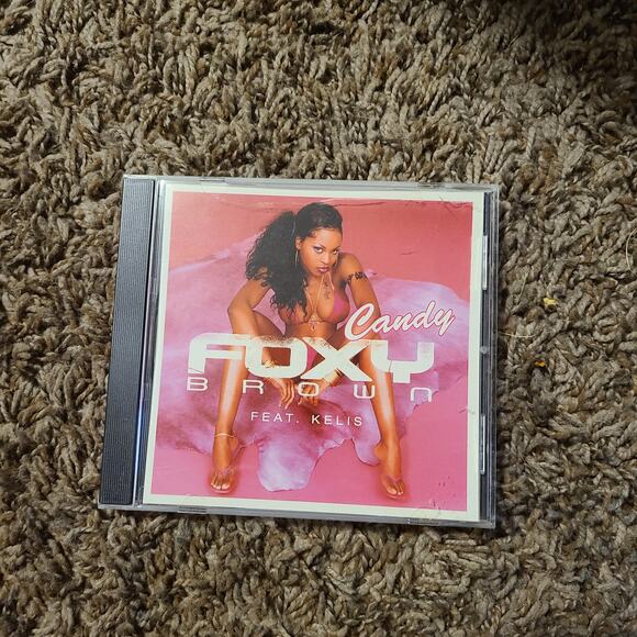 Foxy Brown-Candy (radio edit Feat. Kelis /Instr)  **Promo CD Single w/PS**used - Picture 1 of 3